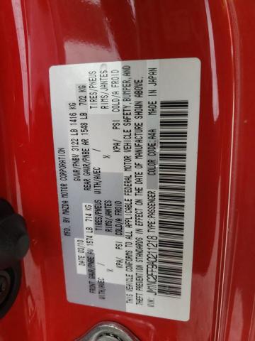 Photo 10 from auction – 2010 MAZDA MX-5 MIATA with VIN JM1NC2FF9A0211218