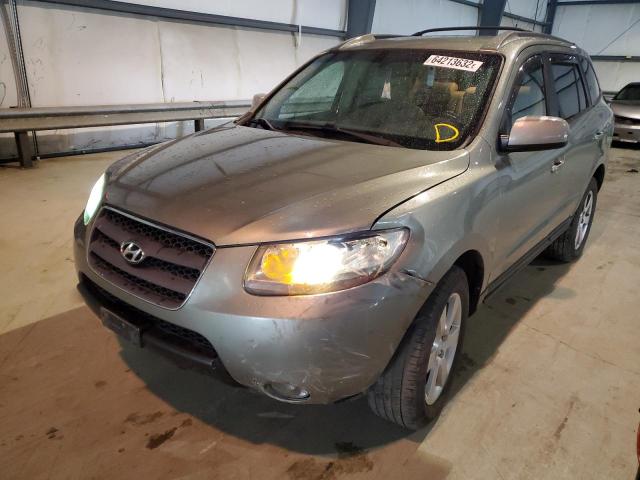 Photo 2 from auction – 2007 HYUNDAI SANTA FE S with VIN 5NMSH73E27H043640
