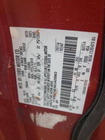 Photo 10 from auction – 2006 FORD EXPLORER E with VIN 1FMEU74E56UA05863