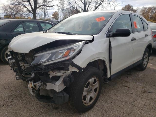 Photo 2 from auction – 2016 HONDA CR-V LX with VIN 5J6RM4H30GL019684
