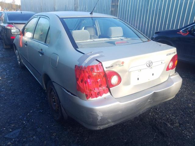 Photo 10 from auction – 2003 TOYOTA COROLLA CE with VIN 2T1BR32E43C742307