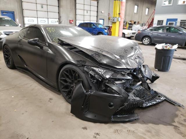 LEXUS LC 500 2019 with VIN JTHHP5AY8KA006303 - Photo from auction