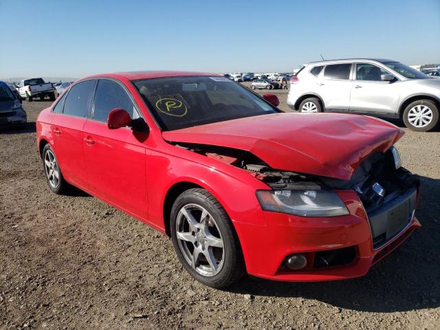 Photo 1 from auction – 2009 AUDI A4 PREMIUM with VIN WAUJF78K19N042112