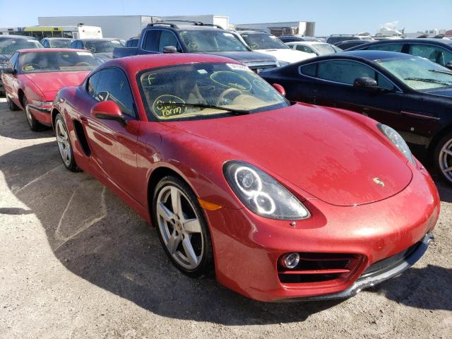 PORSCHE CAYMAN 2014 with VIN WP0AA2A82EK171331 - Photo from auction