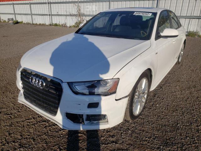 Photo 2 from auction – 2015 AUDI A4 PREMIUM with VIN WAUBFCFL9FN005040