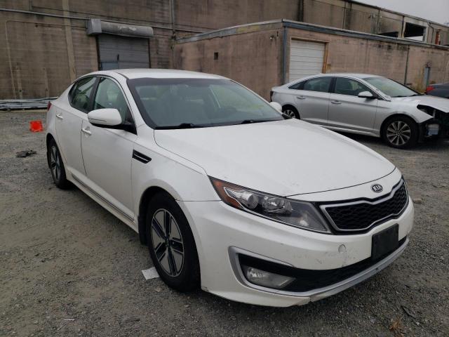 KIA OPTIMA HYB 2012 with VIN KNAGM4AD0C5011337 - Photo from auction