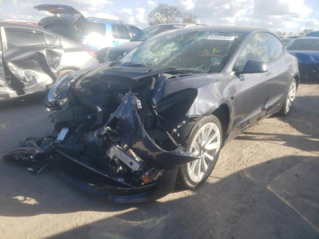 Photo 2 from auction – 2021 TESLA MODEL 3 with VIN 5YJ3E1EB6MF850172