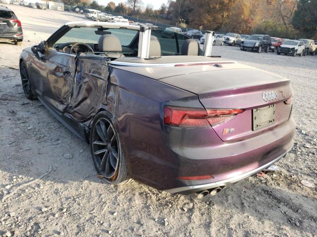 Photo 3 from auction – 2018 AUDI S5 PREMIUM with VIN WAUY4GF59JN021479