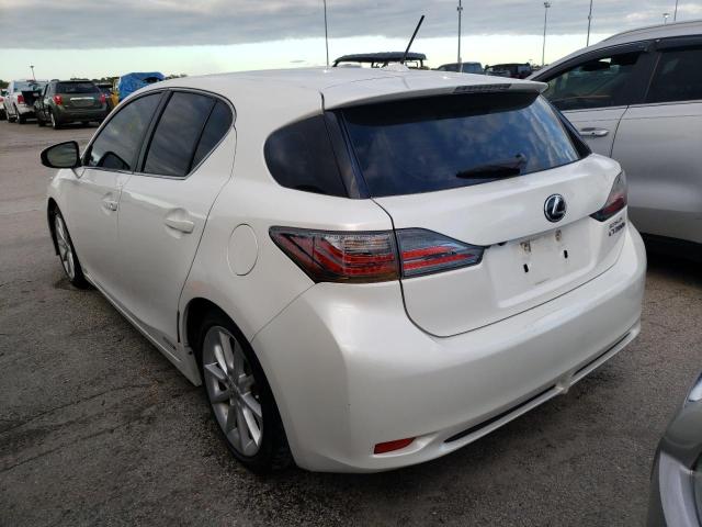 Photo 3 from auction – 2012 LEXUS CT 200 with VIN JTHKD5BH7C2083866