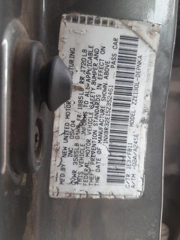 Photo 10 from auction – 2005 TOYOTA COROLLA CE with VIN 1NXBR32E15Z352461