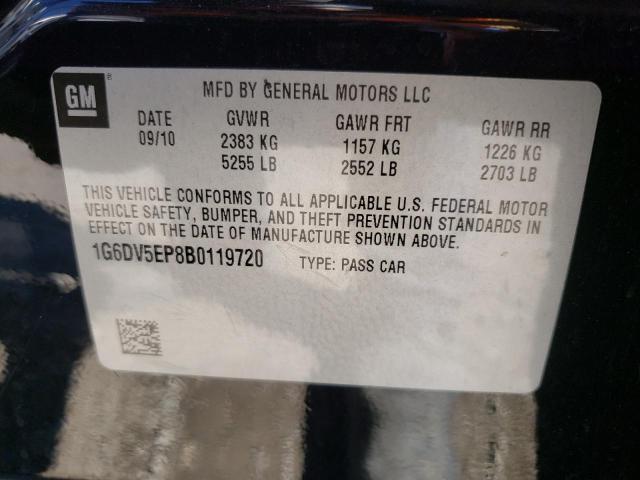 Photo 10 from auction – 2011 CADILLAC CTS-V with VIN 1G6DV5EP8B0119720