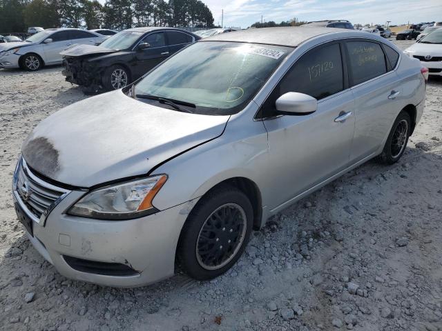 Photo 2 from auction – 2014 NISSAN SENTRA S with VIN 3N1AB7AP3EL683389