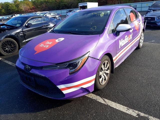 Photo 2 from auction – 2021 TOYOTA COROLLA LE with VIN JTDEPMAE6MJ174884