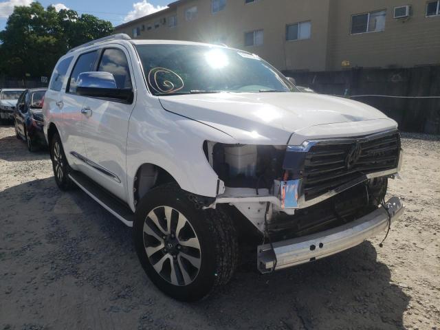 TOYOTA SEQUOIA LI 2020 with VIN 5TDKY5G18LS075155 - Photo from auction