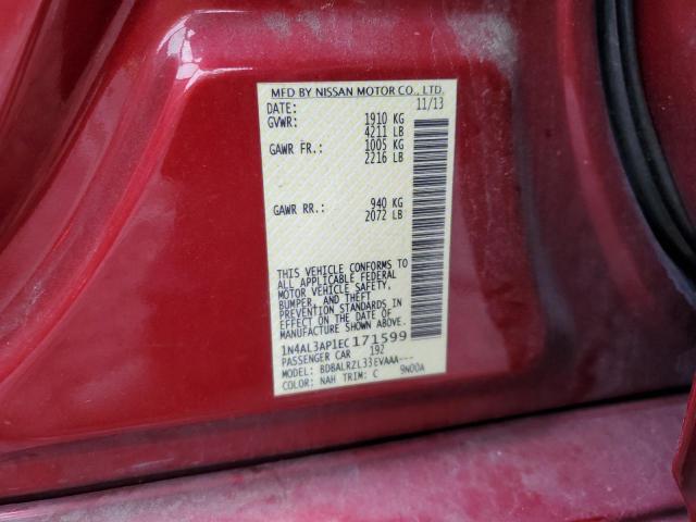 Photo 10 from auction – 2014 NISSAN ALTIMA 2.5 with VIN 1N4AL3AP1EC171599