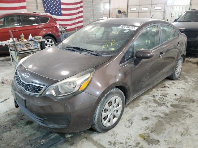 Photo 2 from auction – 2012 KIA RIO EX with VIN KNADN4A31C6054019