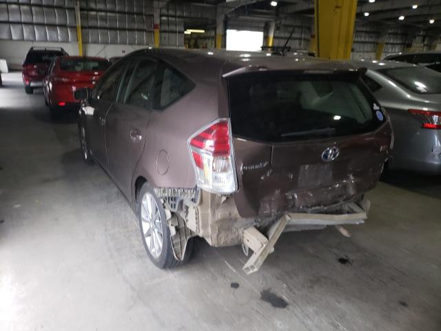 Photo 3 from auction – 2017 TOYOTA PRIUS V with VIN JTDZN3EU7HJ070901