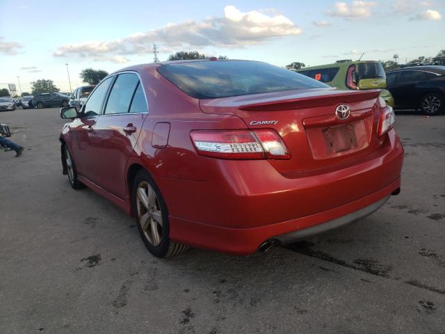 Photo 3 from auction – 2011 TOYOTA CAMRY BASE with VIN 4T1BF3EK4BU624071