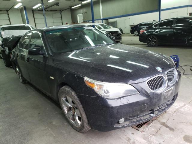 BMW 525 I 2007 with VIN WBANE53597CY05044 - Photo from auction