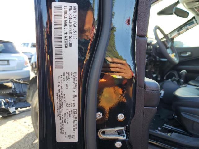 Photo 10 from auction – 2021 JEEP COMPASS LA with VIN 3C4NJCBB9MT563608