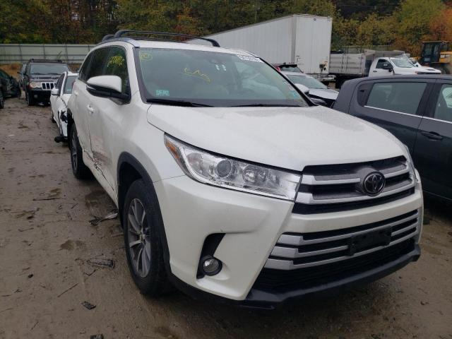 TOYOTA HIGHLANDER 2018 with VIN 5TDJZRFH3JS907562 - Photo from auction