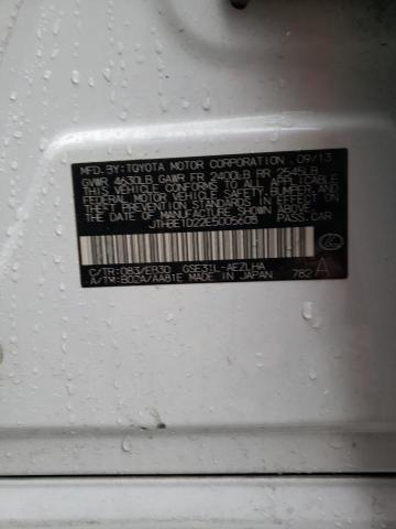 Photo 10 from auction – 2014 LEXUS IS 350 with VIN JTHBE1D22E5005608