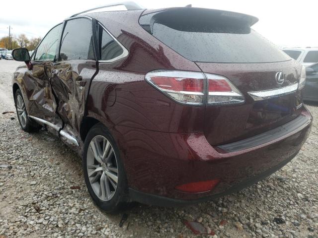 Photo 3 from auction – 2015 LEXUS RX 350 BAS with VIN 2T2BK1BA9FC306445