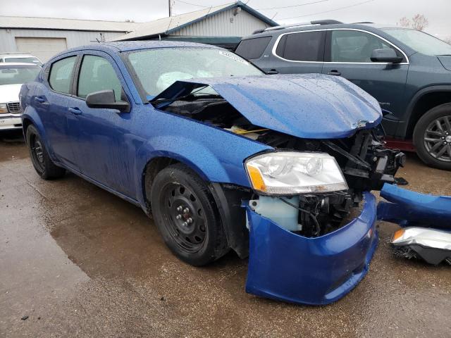 DODGE AVENGER SE 2013 with VIN 1C3CDZAB7DN682457 - Photo from auction
