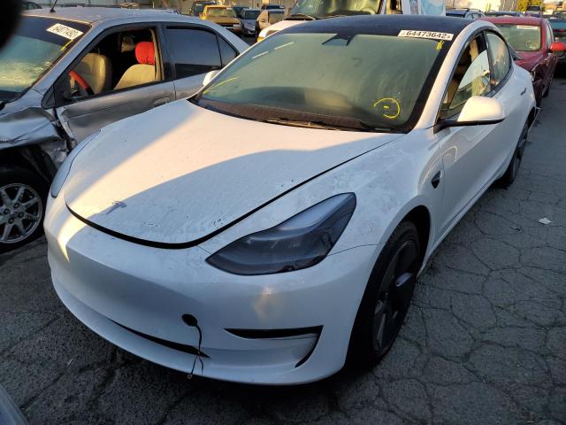 Photo 2 from auction – 2022 TESLA MODEL 3 with VIN 5YJ3E1EA2NF351071