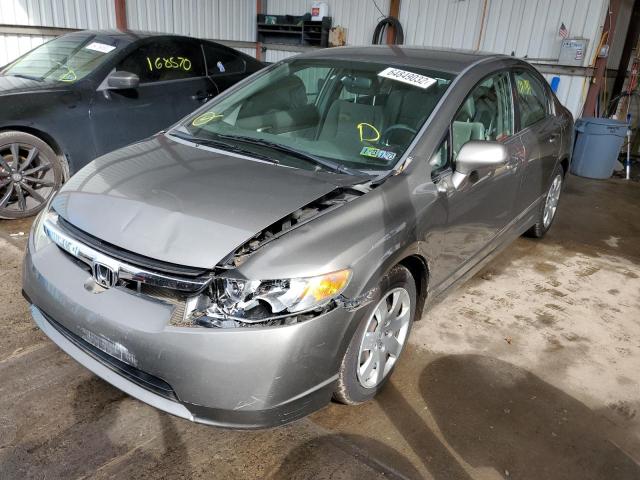 Photo 2 from auction – 2008 HONDA CIVIC LX with VIN 2HGFA16588H333474