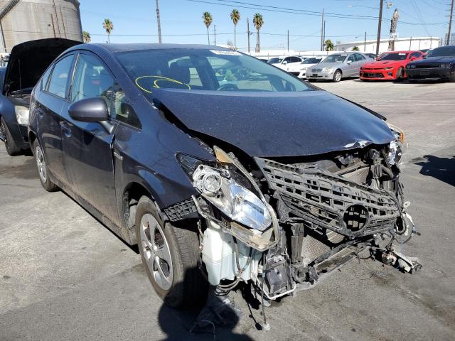 TOYOTA PRIUS 2012 with VIN JTDKN3DUXC1482922 - Photo from auction