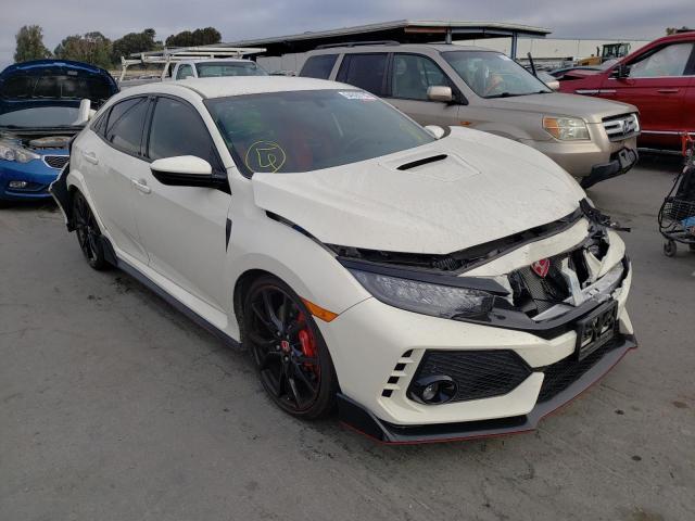 HONDA CIVIC TYPE 2018 with VIN SHHFK8G73JU200491 - Photo from auction