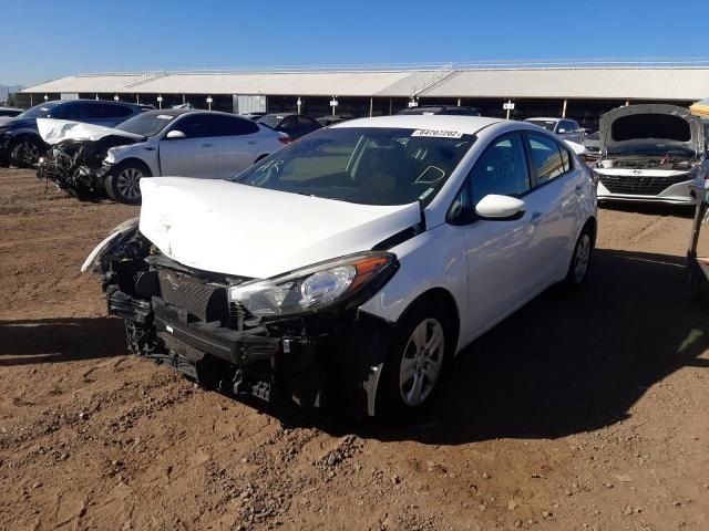 Photo 2 from auction – 2016 KIA FORTE LX with VIN KNAFK4A6XG5491881