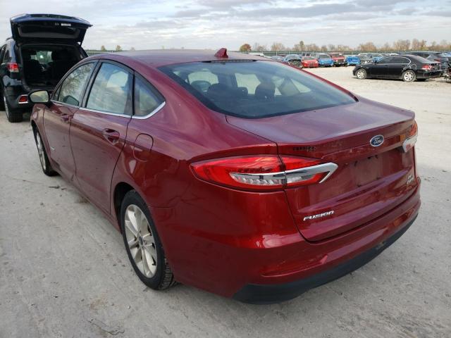 Photo 3 from auction – 2019 FORD FUSION SE with VIN 3FA6P0LU6KR222281