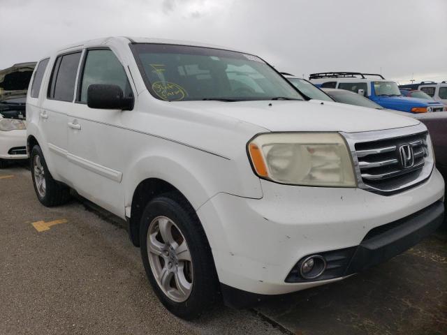 HONDA PILOT EXLN 2013 with VIN 5FNYF3H77DB014778 - Photo from auction