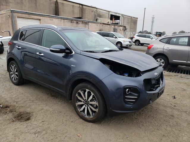 KIA SPORTAGE E 2017 with VIN KNDPNCAC9H7145552 - Photo from auction
