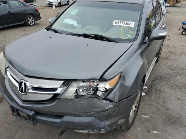 Photo 9 from auction – 2008 ACURA MDX TECHNO with VIN 2HNYD283X8H530253