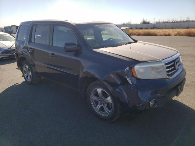 HONDA PILOT EXL 2014 with VIN 5FNYF3H53EB024983 - Photo from auction