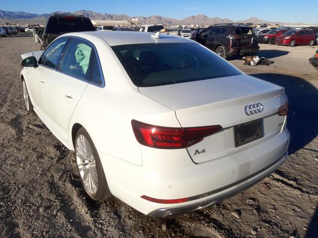 Photo 3 from auction – 2019 AUDI A4 PREMIUM with VIN WAUENAF44KA008569