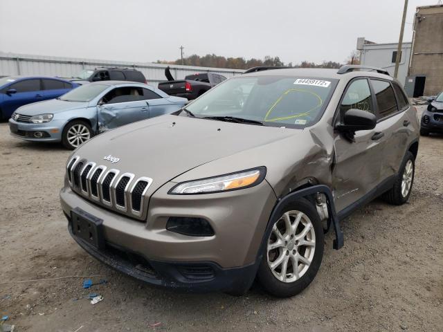 Photo 2 from auction – 2017 JEEP CHEROKEE S with VIN 1C4PJLAB6HW574205