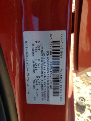 Photo 10 from auction – 2013 MAZDA 3 I with VIN JM1BL1L77D1789861