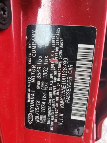 Photo 10 from auction – 2013 HYUNDAI ACCENT GLS with VIN KMHCT5AE1DU128799