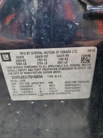 Photo 10 from auction – 2015 GMC TERRAIN SL with VIN 2GKFLXE31F6142634