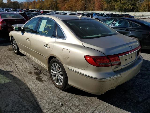 Photo 3 from auction – 2011 HYUNDAI AZERA GLS with VIN KMHFC4DF2BA535802