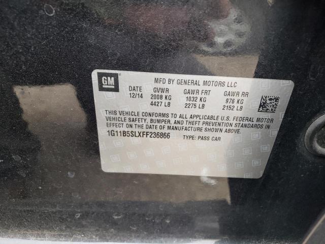 Photo 10 from auction – 2015 CHEVROLET MALIBU LS with VIN 1G11B5SLXFF236866
