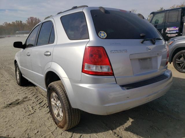 Photo 3 from auction – 2004 KIA SORENTO EX with VIN KNDJC733345303454