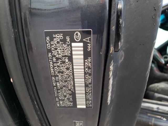 Photo 10 from auction – 2006 LEXUS SC 430 with VIN JTHFN48Y069006607