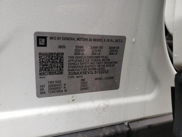 Photo 10 from auction – 2020 CHEVROLET EQUINOX LS with VIN 3GNAXSEV1LS722212