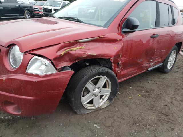 Photo 9 from auction – 2007 JEEP COMPASS with VIN 1J8FF47W97D265277