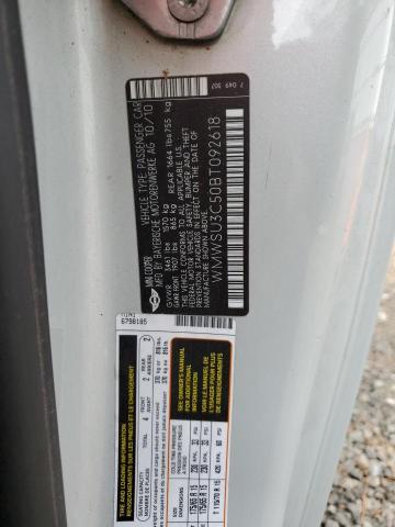 Photo 10 from auction – 2011 MINI COOPER with VIN WMWSU3C50BT092618